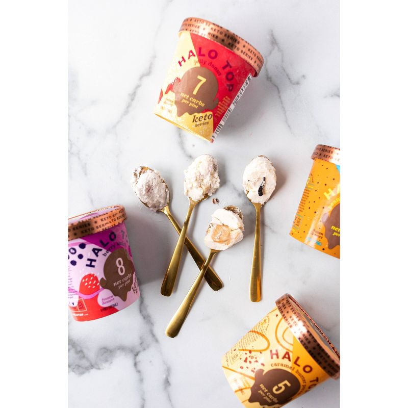 Halo Top Keto Peanut Butter Chocolate Frozen Dessert - 16oz