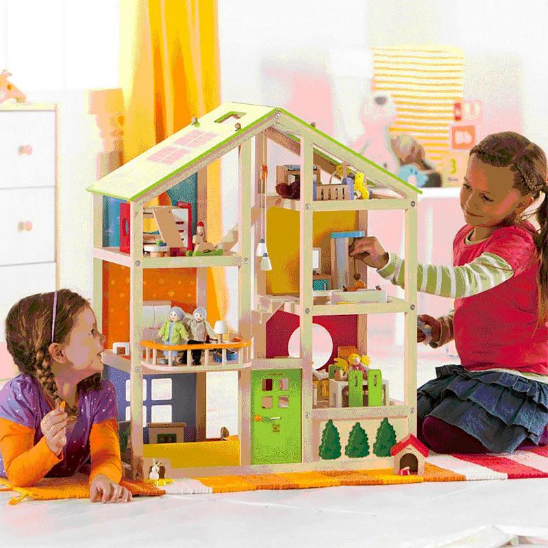 HearthSong Tree Trunk Fairy Home