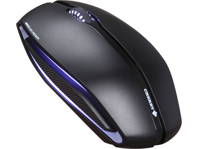 Cherry GENTIX JM-0300 Black Wired Optical Illuminated Mouse