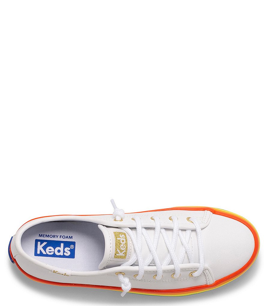 Keds Girls' Kickstart Rainbow Detail Sneakers (Toddler)