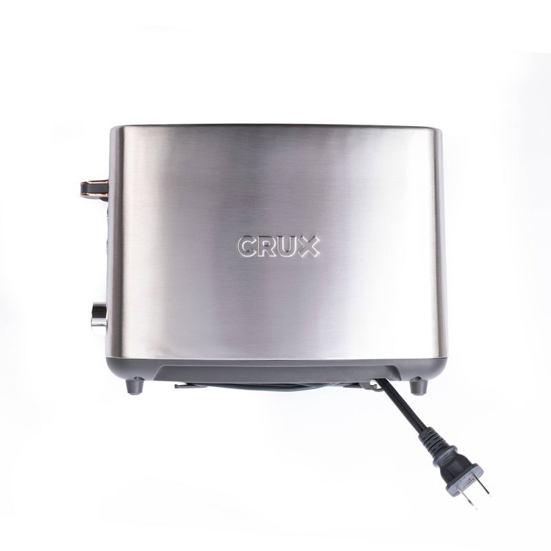 CRUX 2-Slice Toaster - Silver