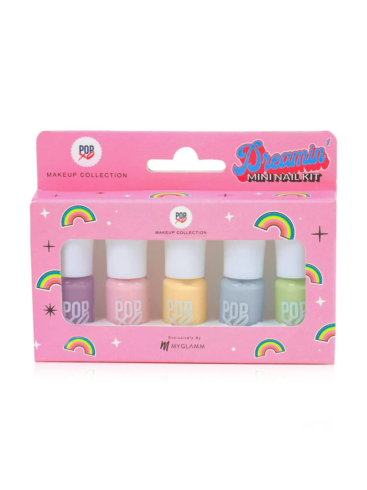 MyGlamm POPxo Makeup Collection Mini Nail Kit-Dreamin (Pack of 5)