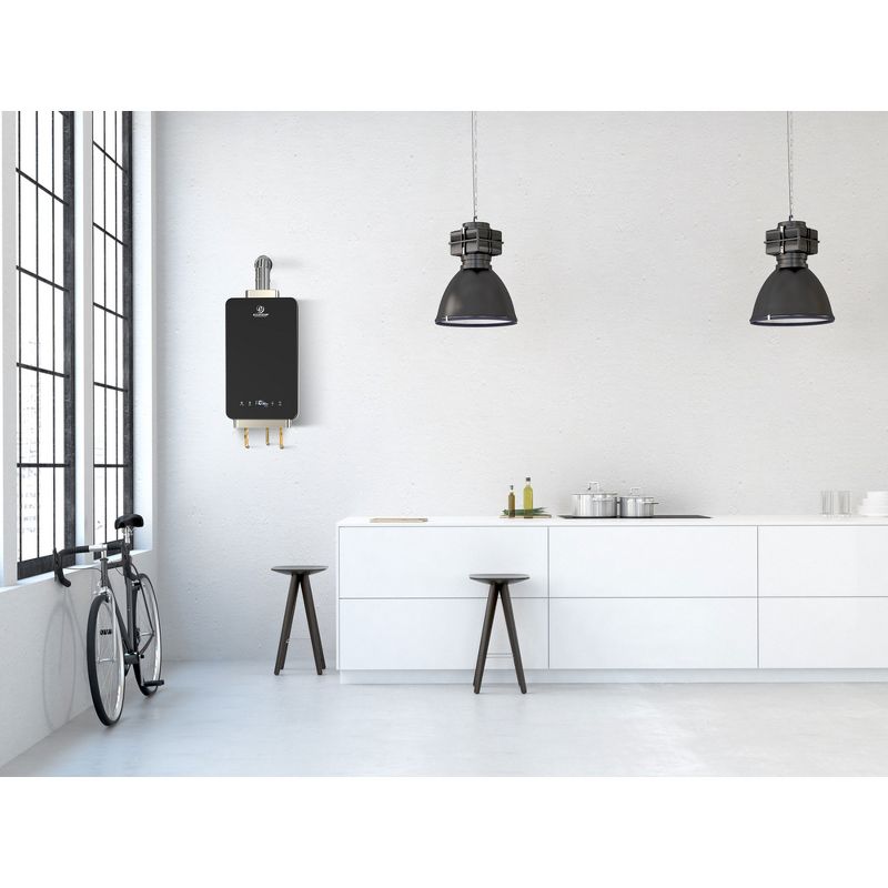 Eccotemp i12-NG Indoor 4 Gallon Per Minute Natural Gas Tankless Home Bathroom Kitchen Wall Mounted Hot Water Heater for Home and Light Commercial Use