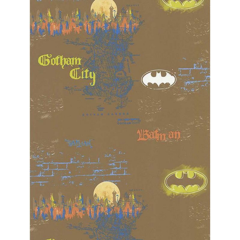 Batman Urban Graffiti Wallpaper Roll - DC Comics..