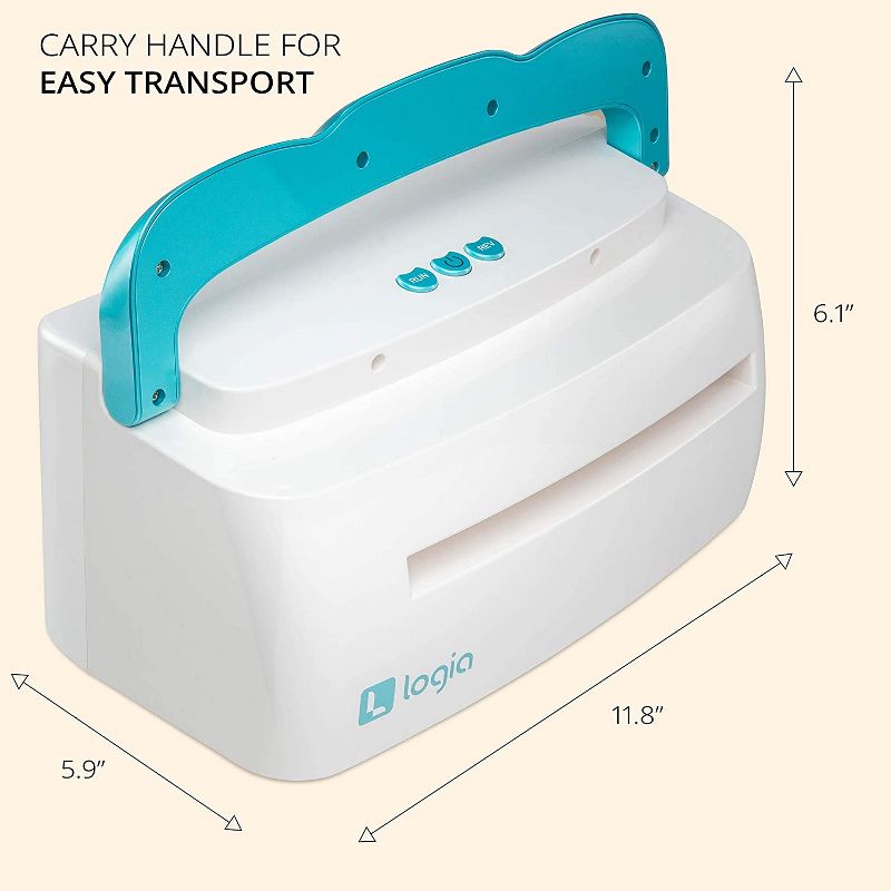 Logia Electronic Die Cutter & Embossing Machine - High Pressure Die-Cutting Machine w/9 Inch Feeding Slot - Compatible w/Most Metal Dies & Embossing Folders for Arts & Crafts Scrapbooking & Cardmaking