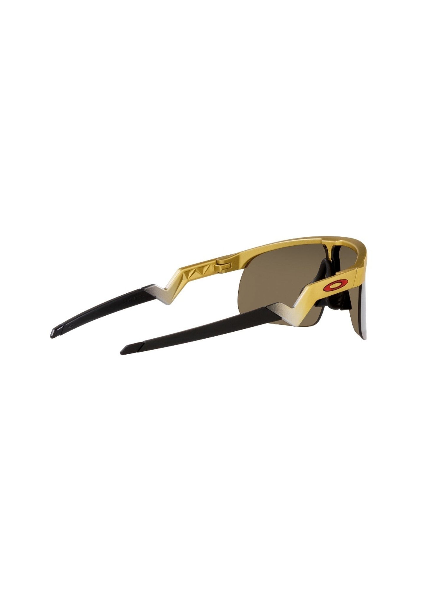 OAKLEY JUNIOR Boys UV Protected Gold Lens Rectangle Sunglasses - 0OJ901090100823