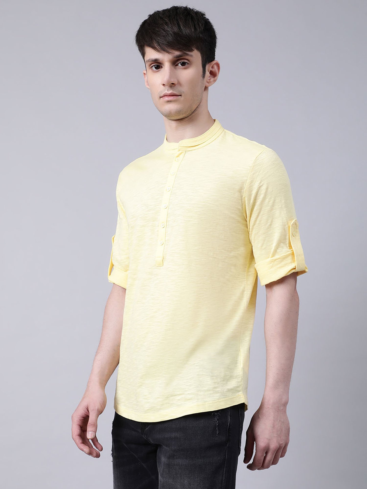 Antony Morato Yellow Regular Fit T-Shirt