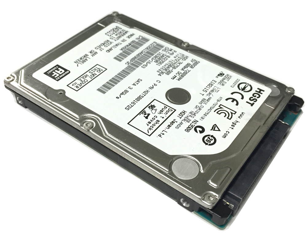 HGST 7K750-500 HTS727550A9E364 (0J23561) 500GB 7200RPM 16MB Cache SATA 3.0Gb/s 2.5" Internal Notebook Hard Drive