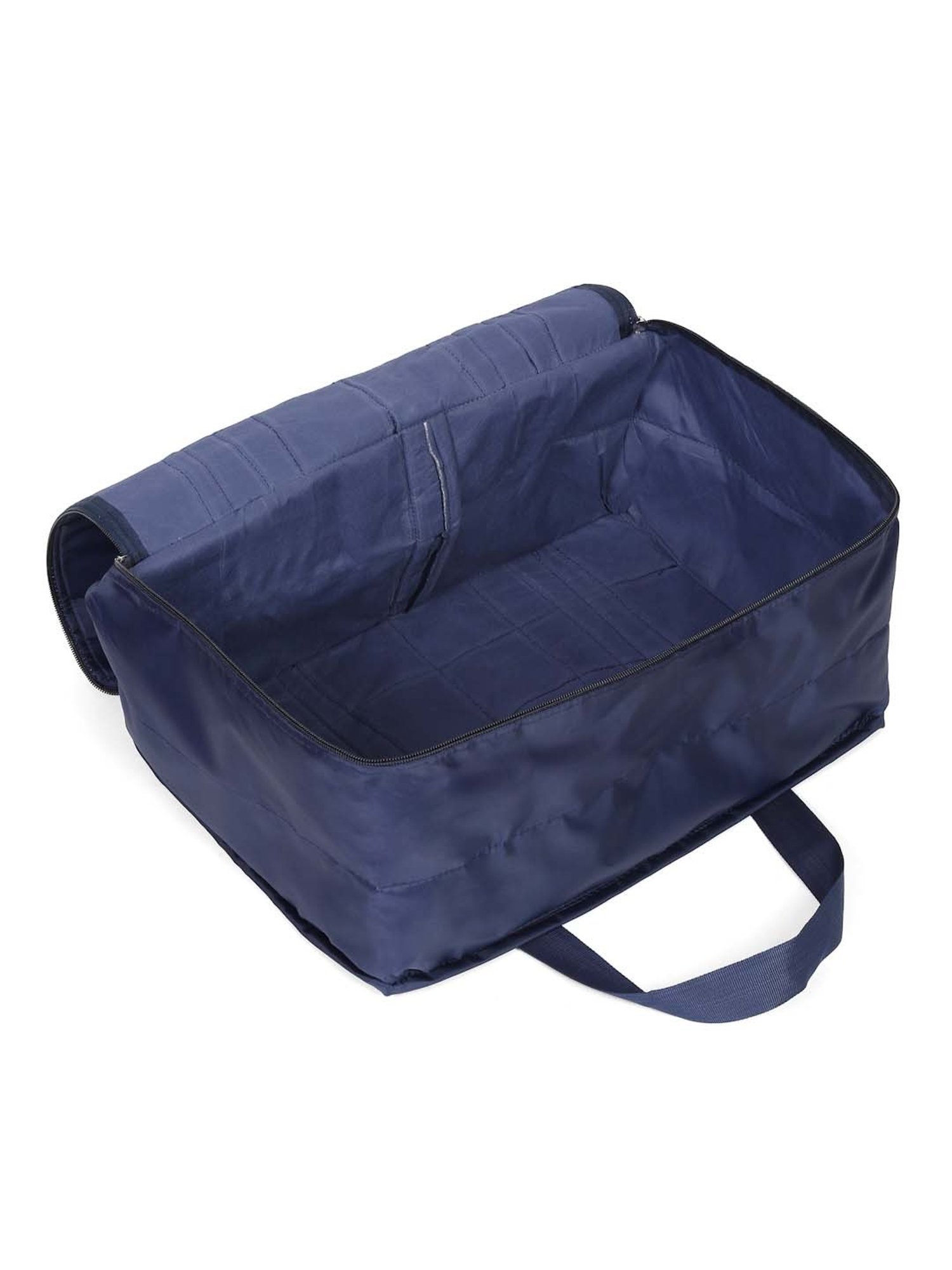 HOSTA HOMES Blue Pvc Parachute Material Zipper Bag