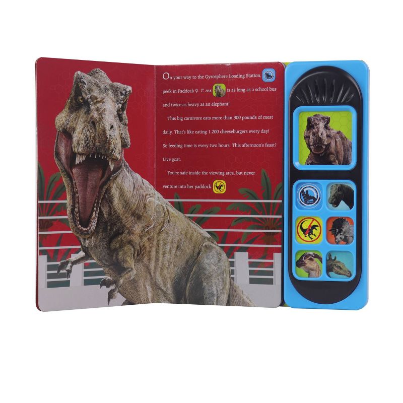 Jurassic World Roll With The Dinosaurs - Little Sound (Board Book)