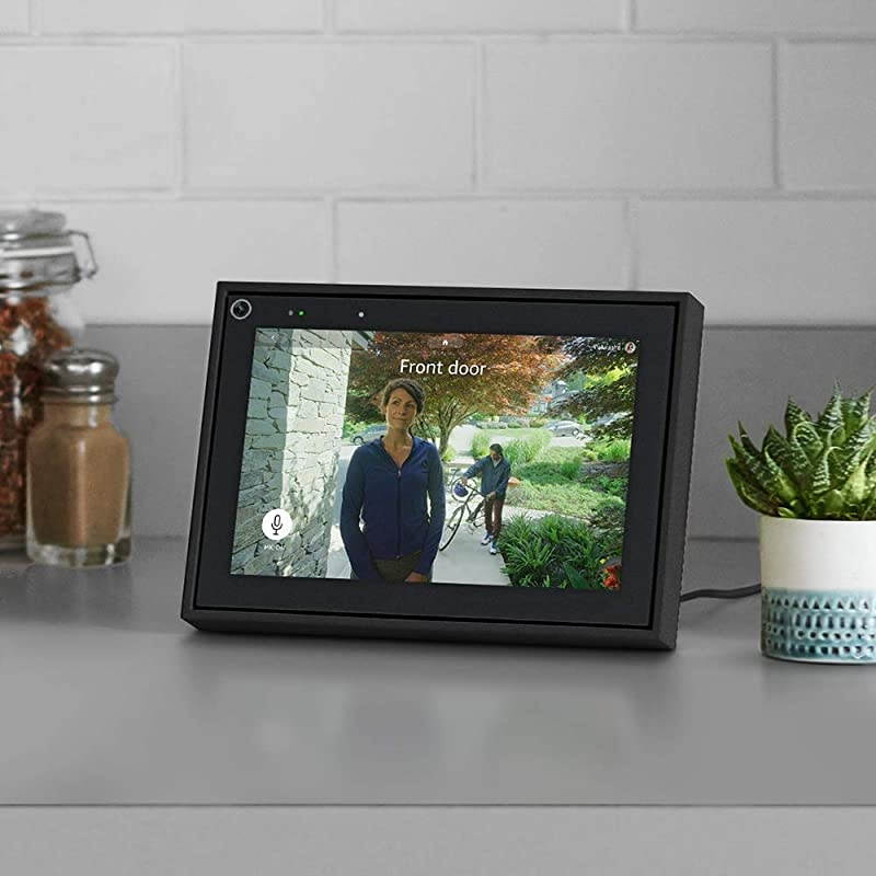 Portal Mini - Smart Video Calling 8&rdquo; Touch Screen Display with Alexa - Black