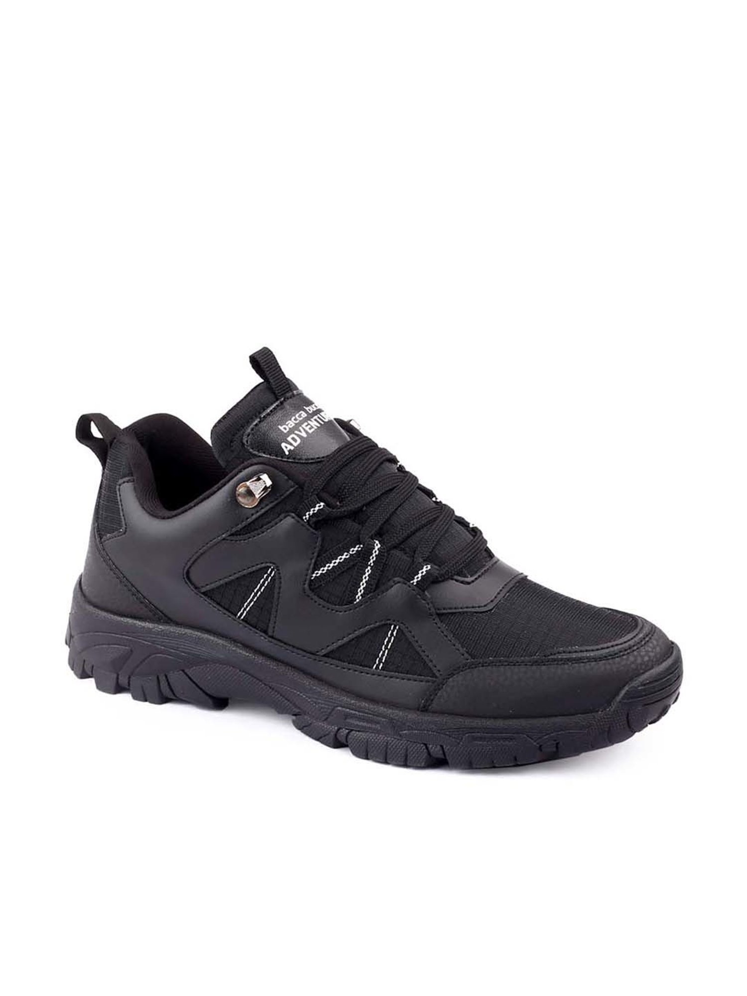 Bacca Bucci Men's ATLAS Black Outdoor Shoes