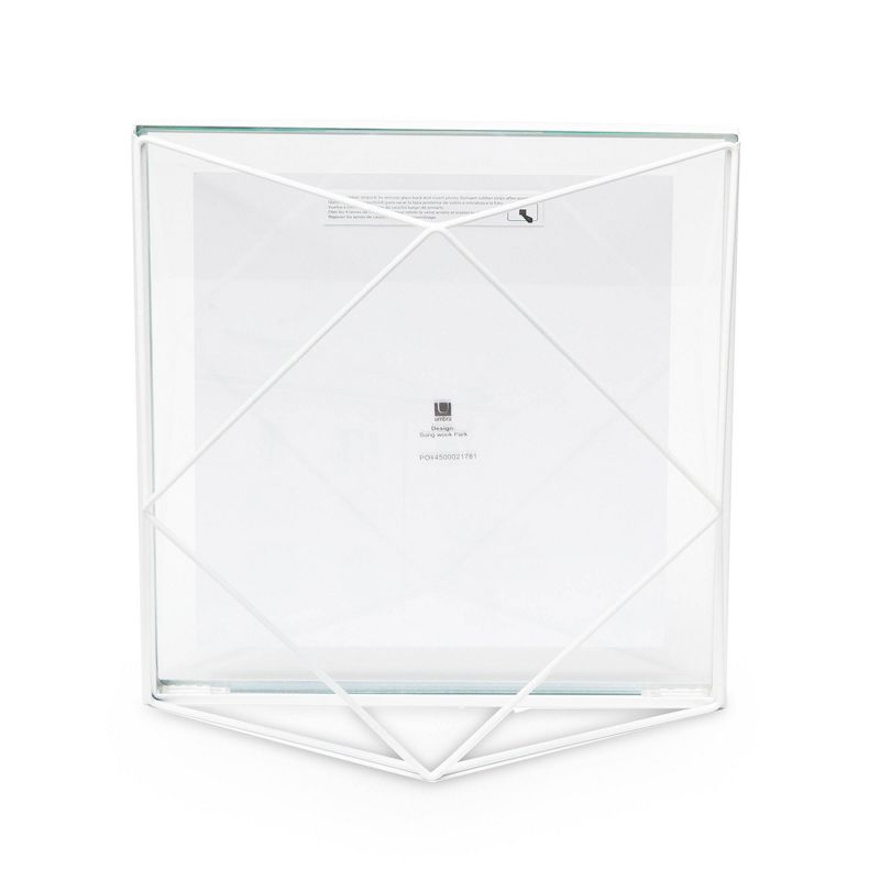4" x 4" Prisma Single Photo Display Frame White - Umbra