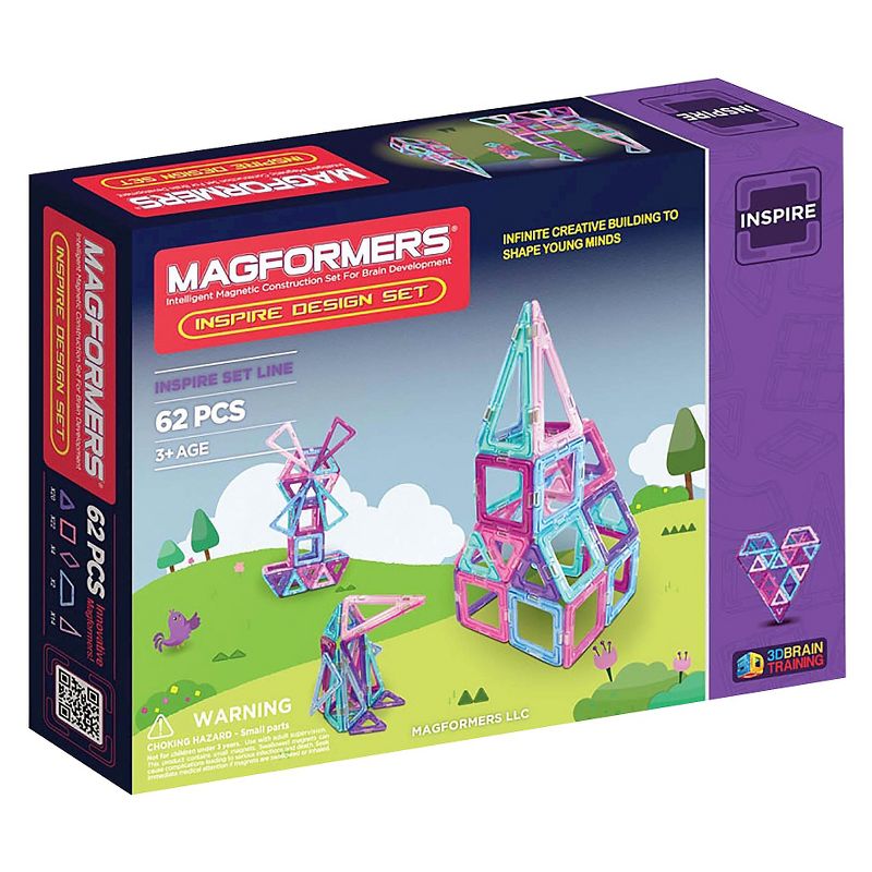 Magformers Inspire Design 62 PC Set