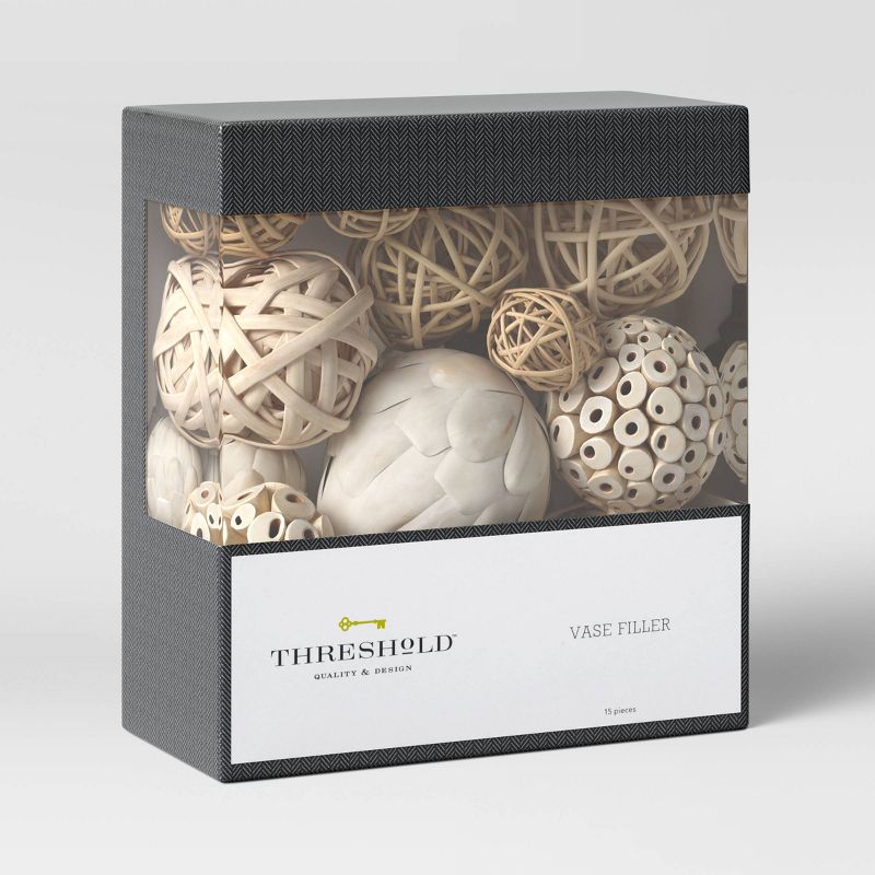 15pc Classic Decorative Filler Cream - Threshold™