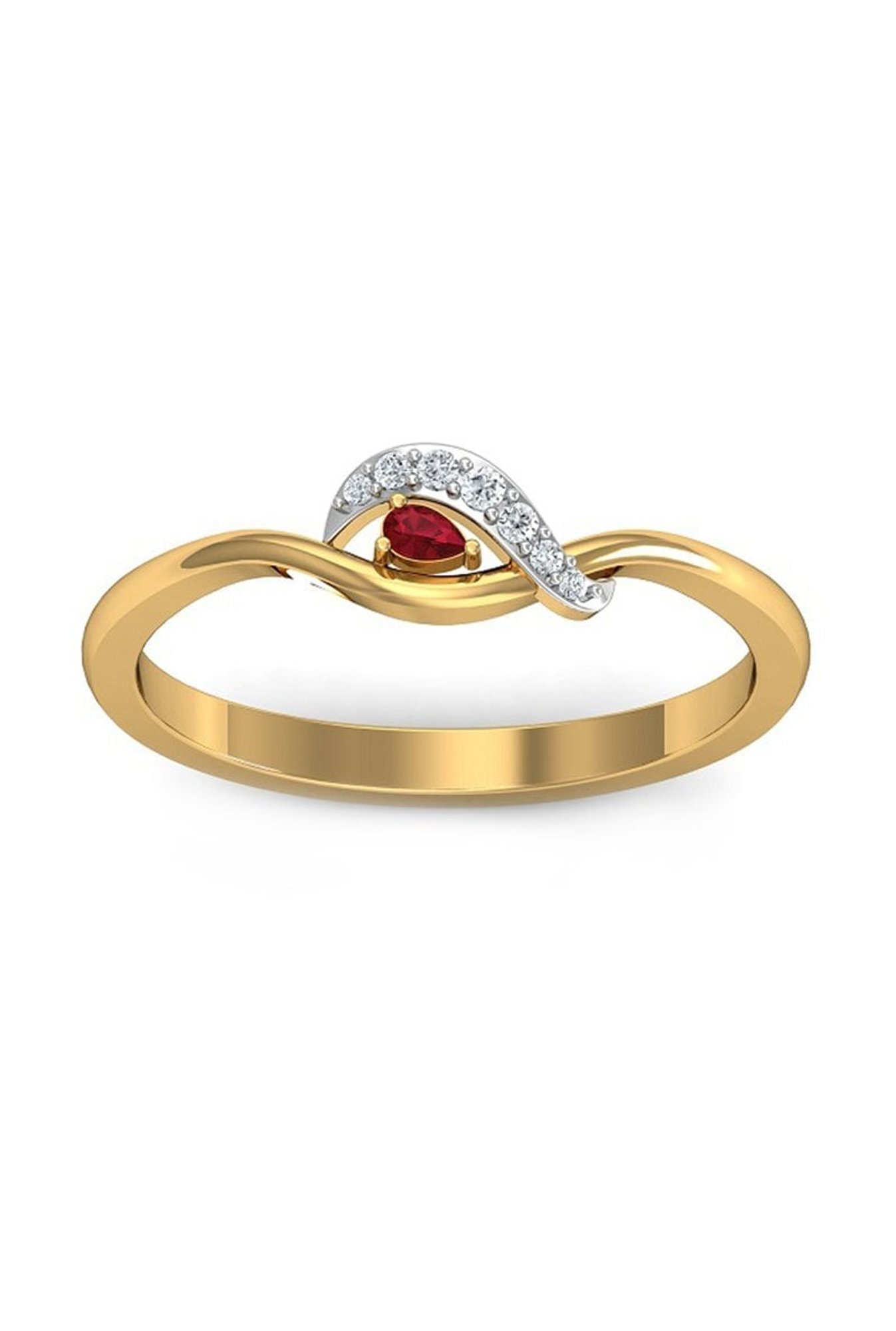 Sri Jagdamba Pearls 18 kt Gold & Diamond Ring