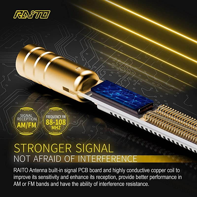 48Inch AM FM Radio Short Antenna Compatible with Ford Mustang 19942009