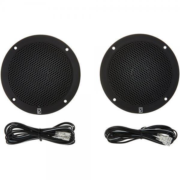 Poly-Planar MA-4054-B 4 2-Way Coaxial Black 40W,