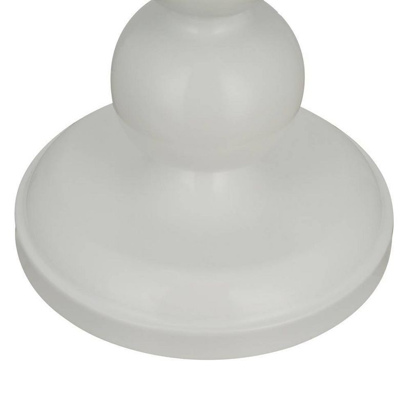 23" Balustraude Table Lamp (Includes LED Light Bulb) White - Cresswell Lighting