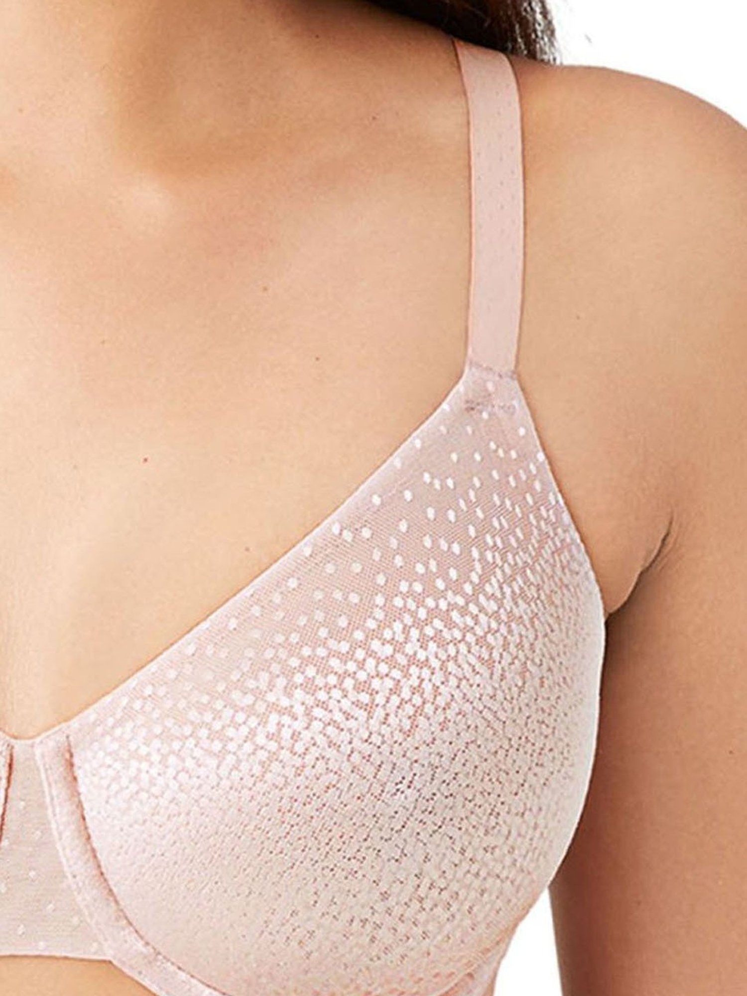 Wacoal Light Pink Lace Full Coverage Everyday Bra