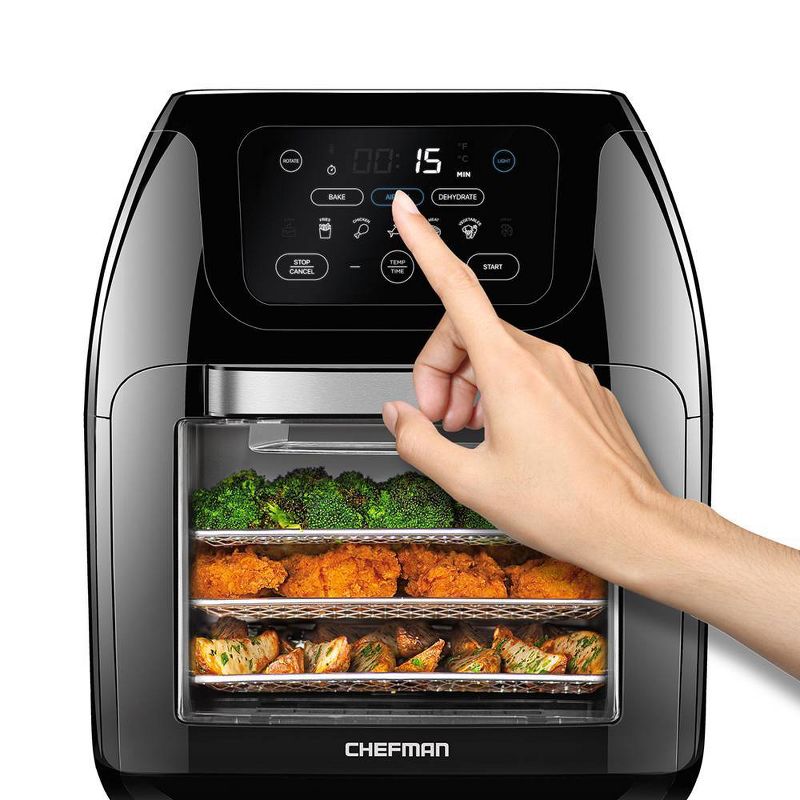 Chefman 10qt Multi-function Air Fryer - RJ38-10-RDO-V2