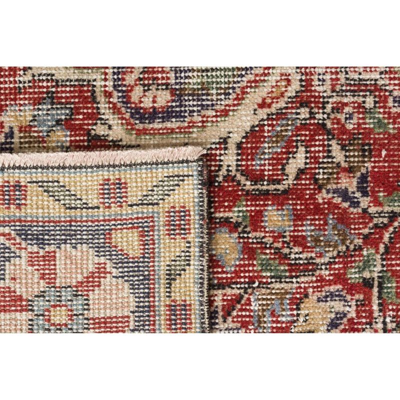 6'9"x10'4" Vintage One-of-a-Kind Undine Rug Red - Revival Rugs