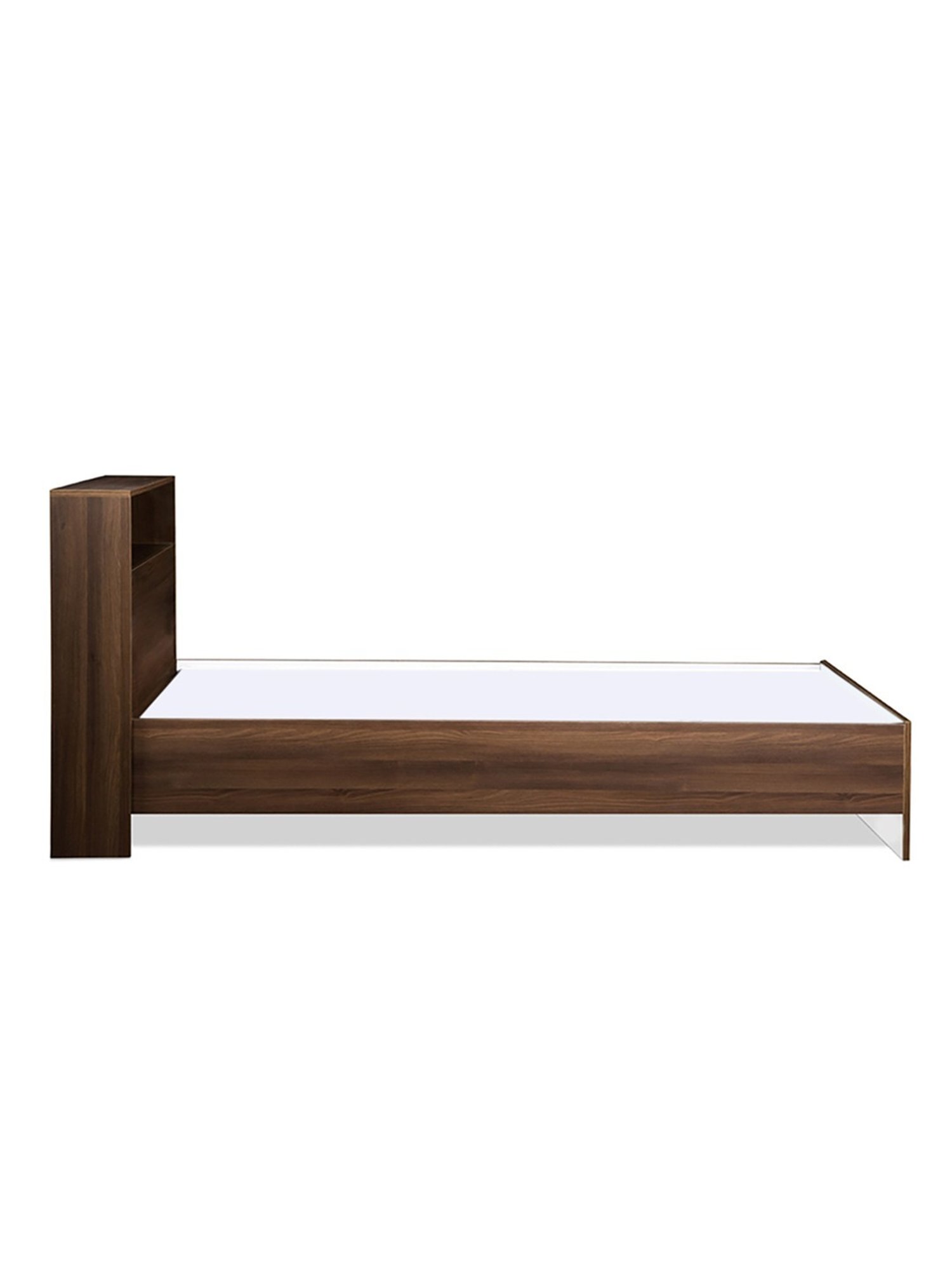 Delite Kom Urban Acacia Dark Engineered Wood Single Bed