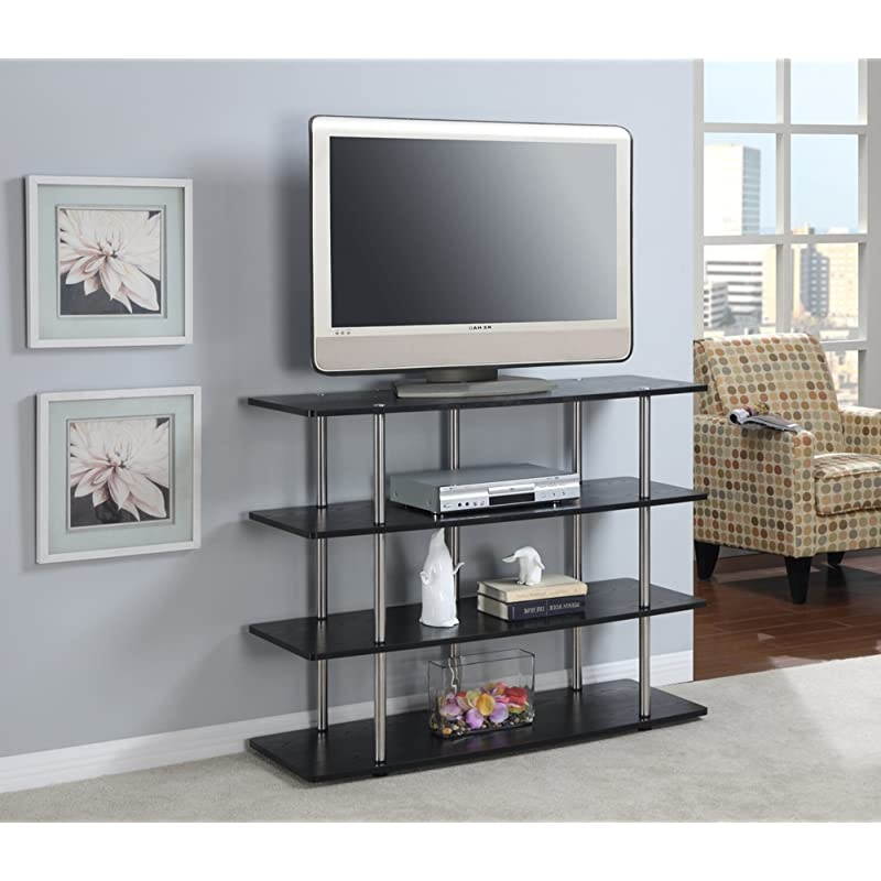 Designs2Go XL Highboy TV Stand Black