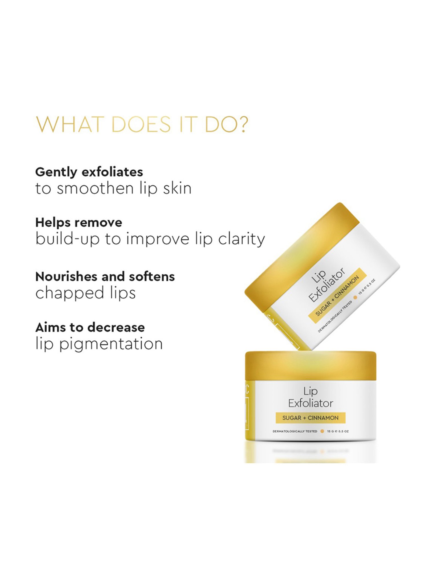 ENN Sugar Rush Nourishing Lip Scrub with Pomegranate & Vitamin E - 6 gm