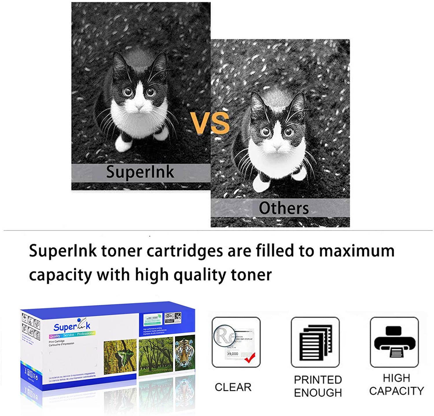 SuperInk 1 Pack Compatible Toner Cartridge Replacement for Samsung MLT-D101S D101S 101S MLTD101S Black Use in ML-2166W ML-2160 ML-2165 SCX-3405W ML-2165W SCX-3405FW SCX-3400 SCX-3401FH Printer