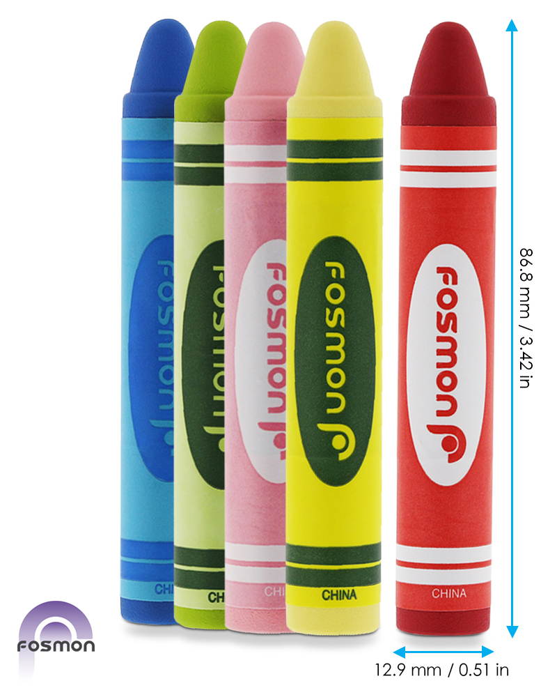 Fosmon YOUTH Series Children Capacitive Stylus for
  Smartphones and ablets - Green, Blue, Pink, Red, and
  Yellow - 5-Pack