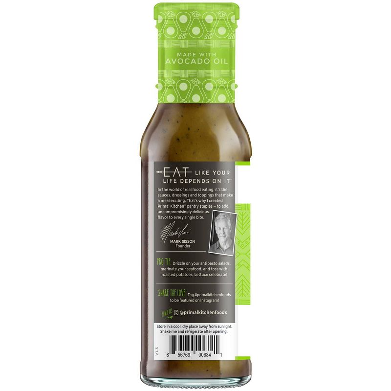 Primal Kitchen Italian Vinaigrette with Avocado Oil - 8fl oz