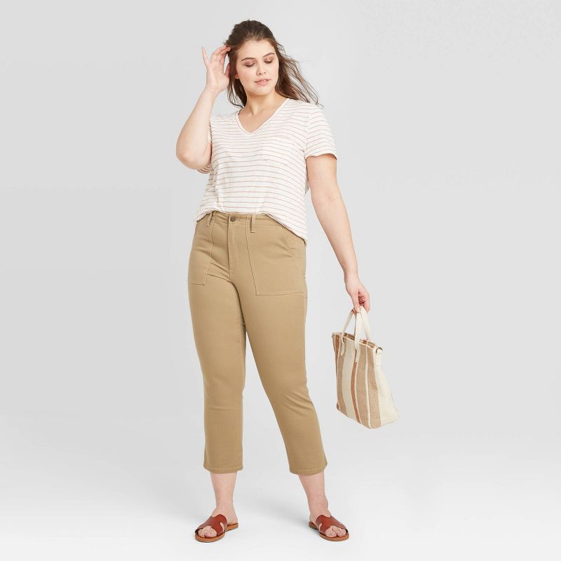 Sail Blue Wide Leg Pocketed High Waist Jeans