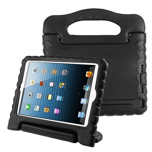 Handbag Kids Drop-resistant Protector Cover for iPad mini (A1432,A1454,A1455)/iPad mini (2019) / iPad mini 4 (A1538,A1550) - Black