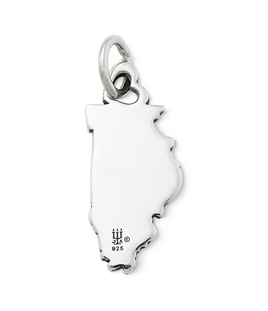 James Avery Faceted Lab-Created Amethyst February Birthstone Charm