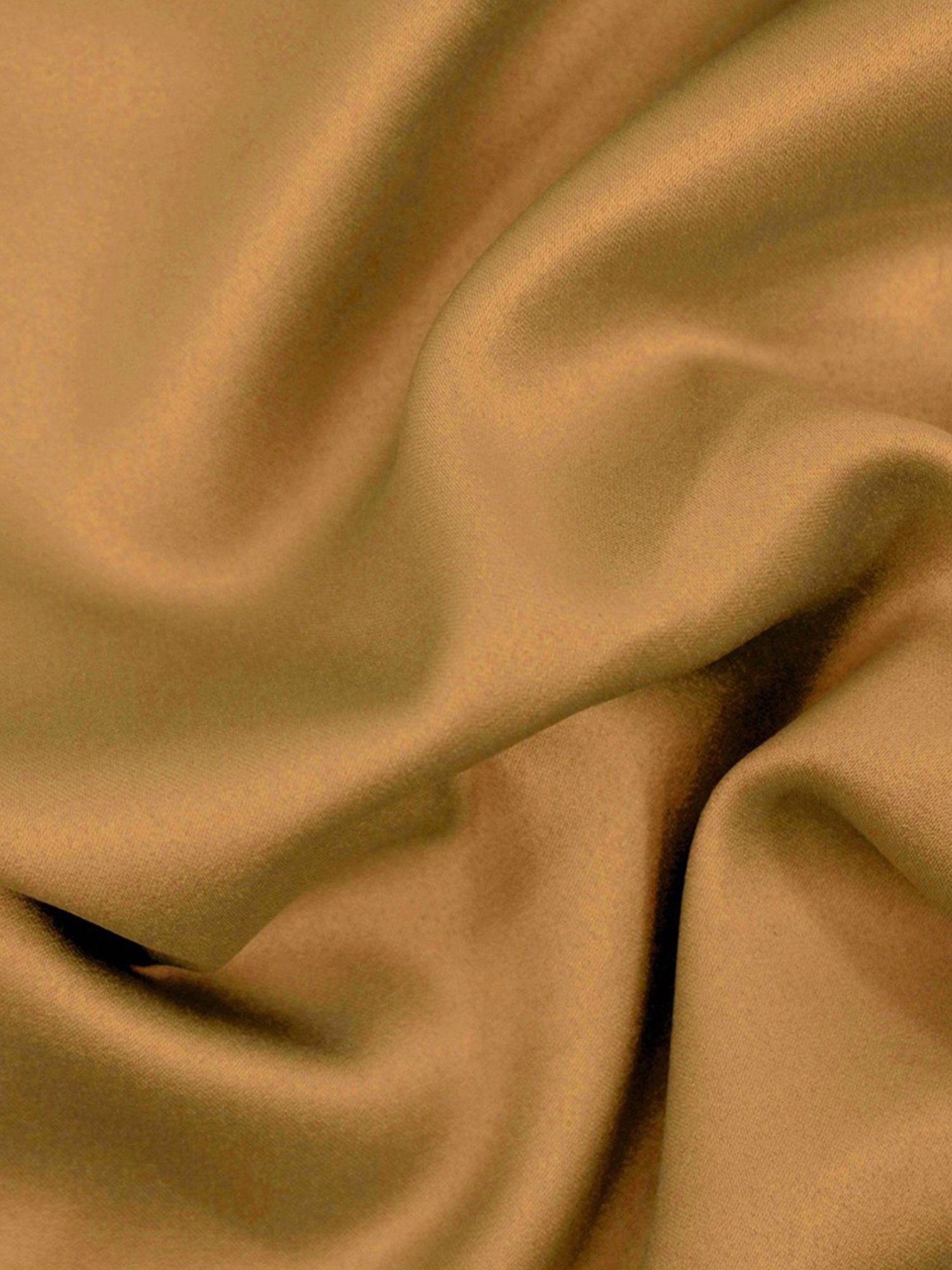 Stoa Paris Eternal Glow Gold 300 TC Polyester Single Bedsheet with Pillow Cover