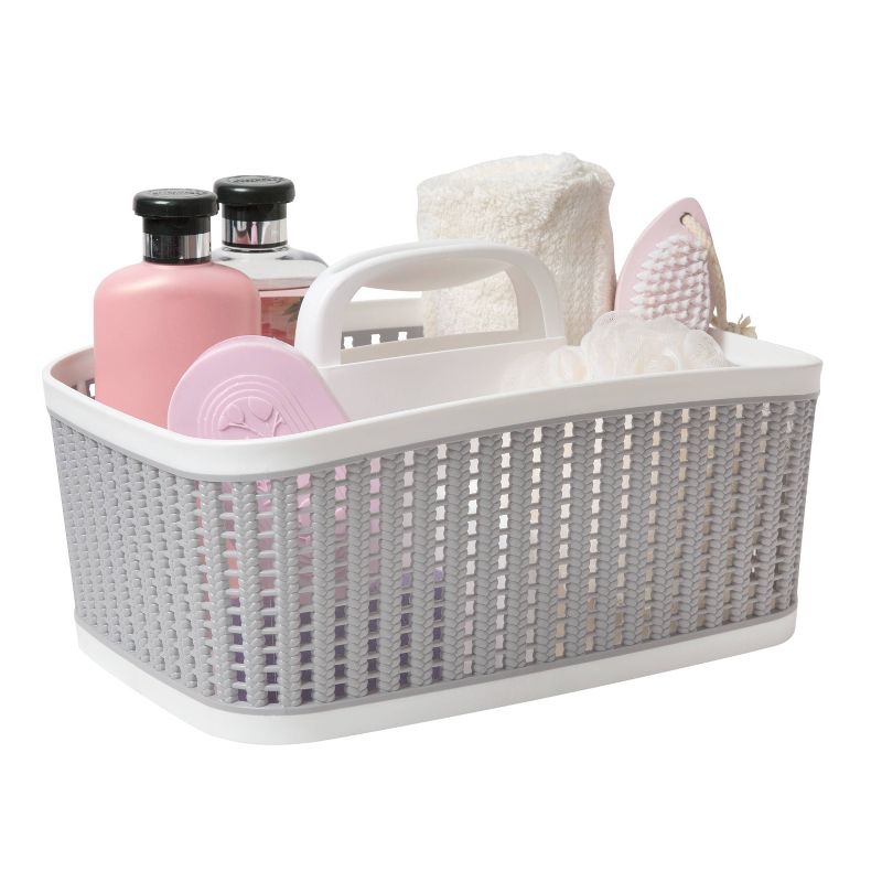 Sailor Knot Bath Tote Heather Gray - Simplify