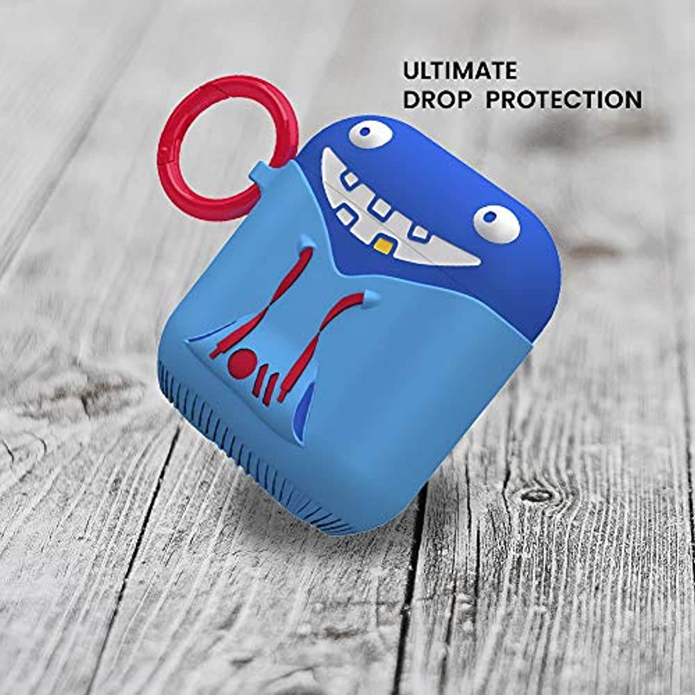 Case-Mate - Airpods Case - Creature Pods - Silicone - Compatible with Apple Airpods Series 1 & 2 - Tricky