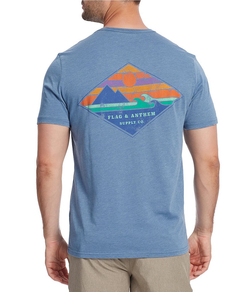 Flag and Anthem Maui Burnout Short-Sleeve Tee