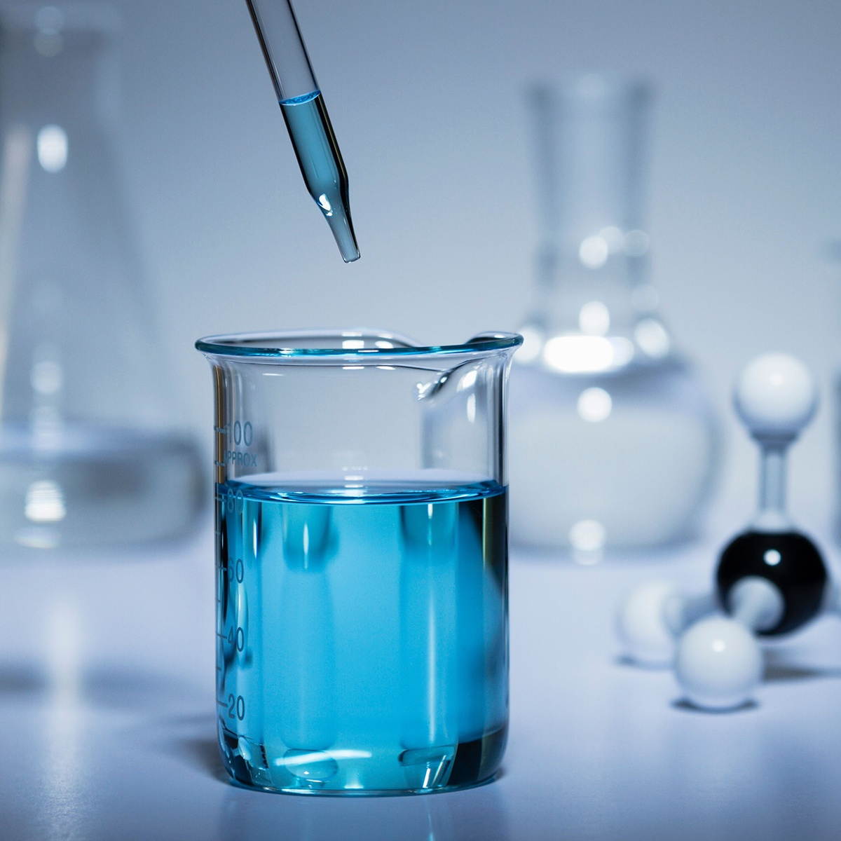 50ML Glass Beaker Premium Durable Graduated Household Kitchen Measuring Cup Drink Water Beaker Chemistry Glassware