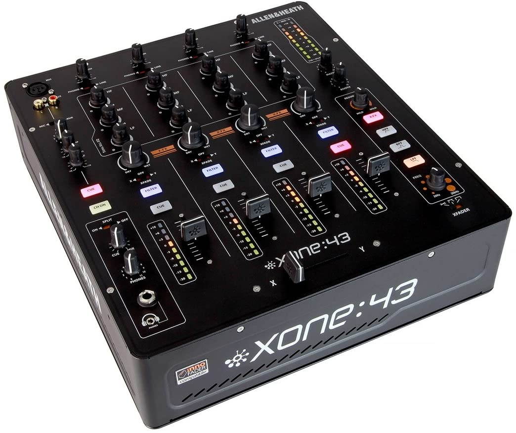 Allen & Heath Xone:43 High Performance 4 + 1 Channel Analog DJ Mixer (AH-XONE:43)