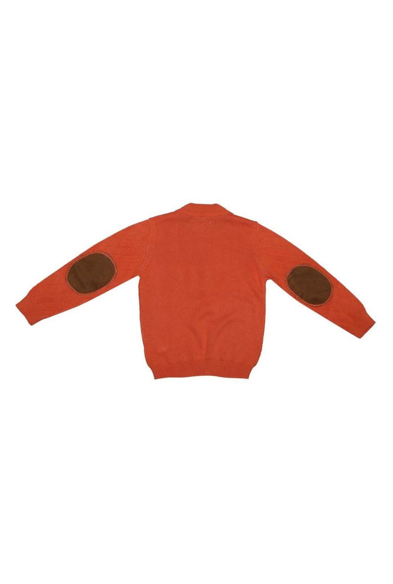 Allen Solly Orange Textured Sweater