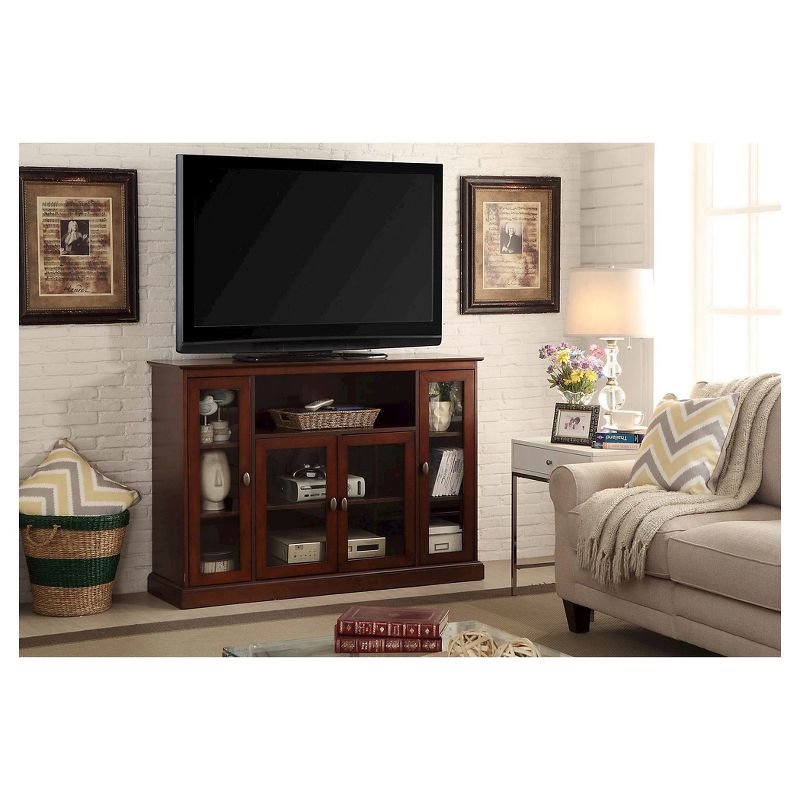 Summit Highboy TV Stand Espresso - Breighton Home