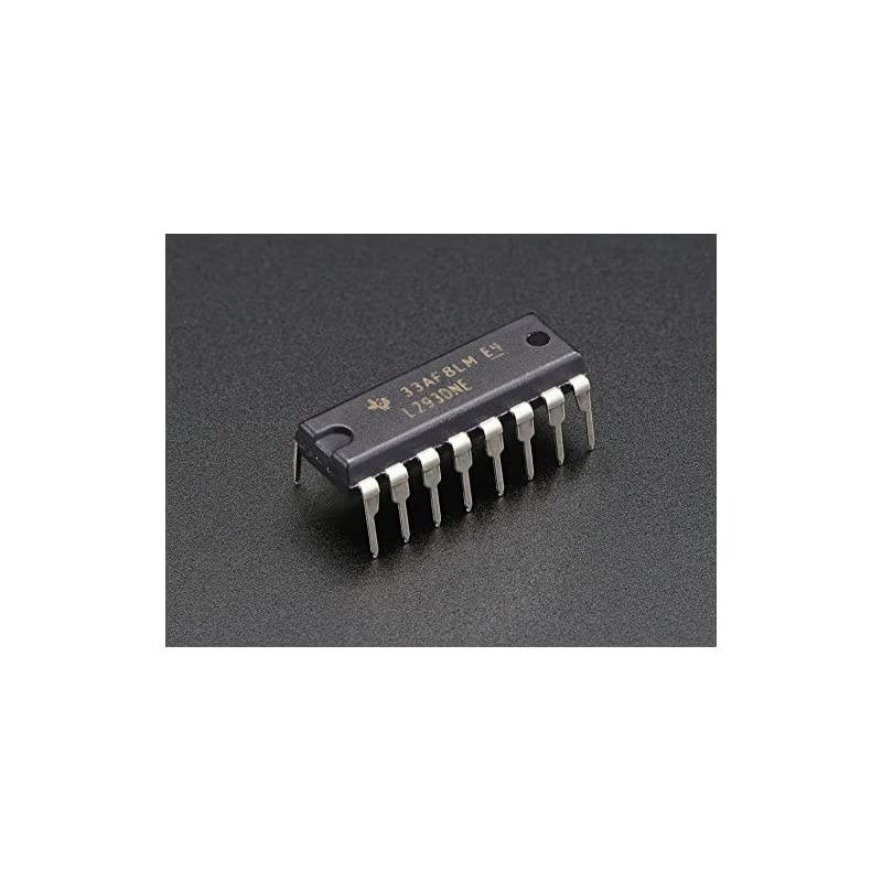 Dual HBridge Motor Driver for DC or Steppers 600mA L293D ADA807