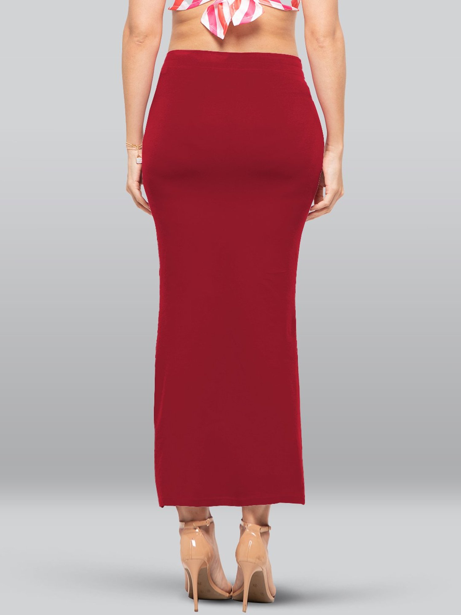 Da Intimo Black Full Coverage Thigh Shaper