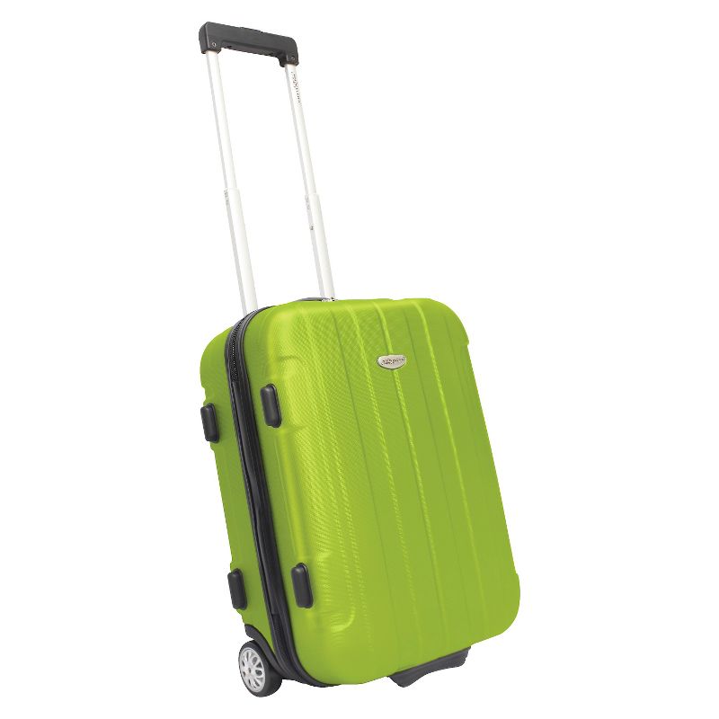 Traveler's Choice Rome 21" Hardside Carry On Suitcase - Green