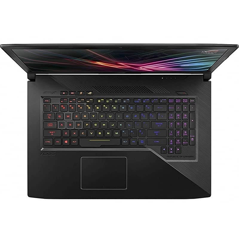 Thin Keyboard Cover for ASUS TUF FX505 FX505GT FX505DT FX705 FX705DY, ROG Strix GL503 GL504 GL703 GL704 GL704GM GL704GV GL704GW Gaming Laptop - Black