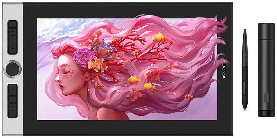 XP-PEN Innovator 16 Pen Display 15.6 Inch Drawing Monitor Full-Laminated Technology Graphics Monitor with Tilt Support Passive Pen and 8 Customizable Shortcut Keys(Supports 92% Adobe RGB Color Gamut)