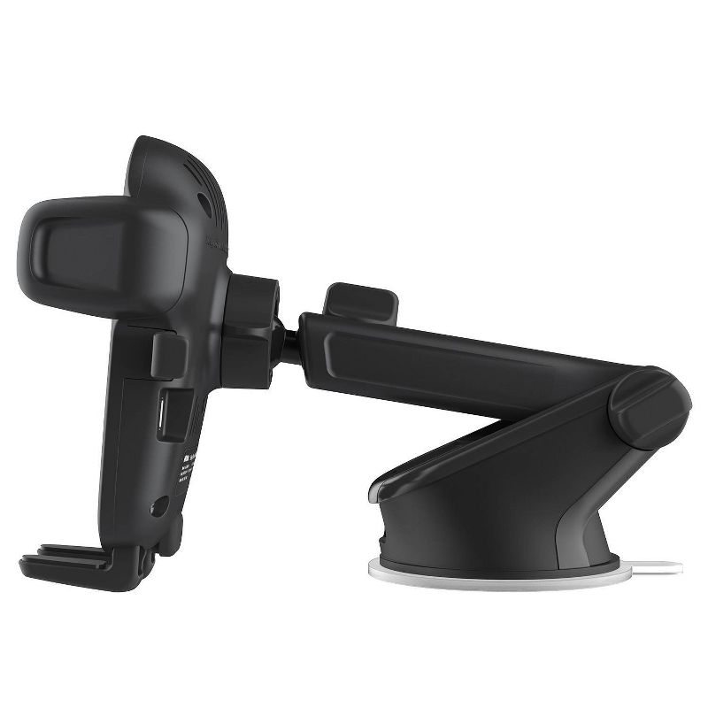 iOttie Easy One Touch Wireless 2 Car & Desk Mount with 10W Qi Wireless Charging Mount - Black