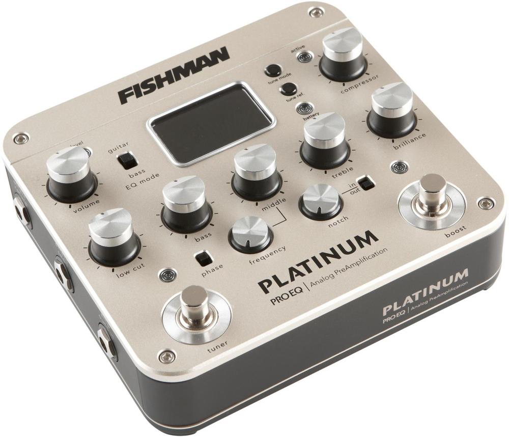 Fishman PRO-PLT-201 Platinum Pro EQ Analog Universal Instrument Preamp